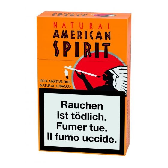 AMERICAN SPIRIT ORANGE BOX