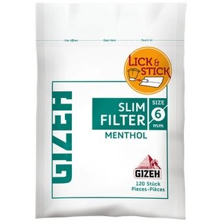 GIZEH SLIM FILTER MENTHOL