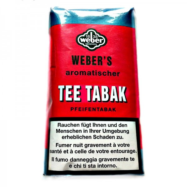 TEE TABAK WEBER ROTBAND 5x80G