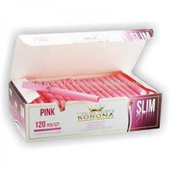 KORONA SLIM HÜLSEN PINK 120 STK.