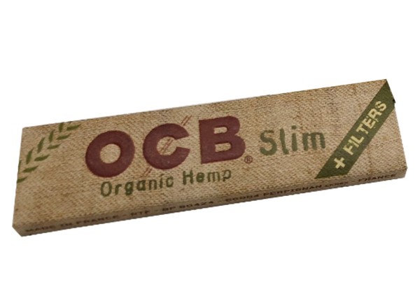 OCB BIO SLIM & FILTER TIPS ORGANIC HEMP