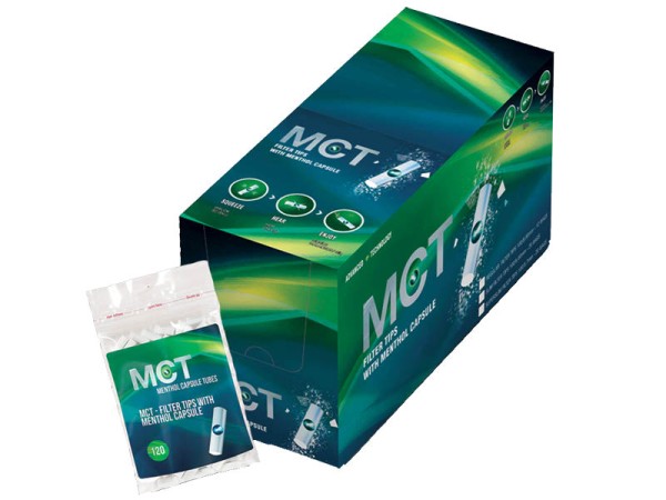 MCT CAPSULE REGULAR FILTER MENTHOL 8MM 100 STK.