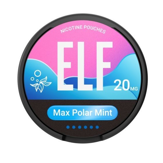 ELF NICOTINE POUCHES POLAR MINT 20MG