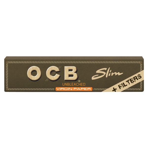 OCB VIRGIN UNBLEACHED SLIM + FILTER