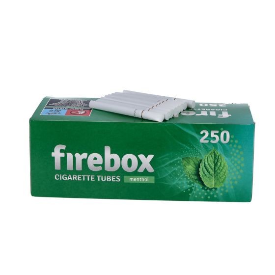 FIREBOX MENTHOL HÜLSEN 250 STK.