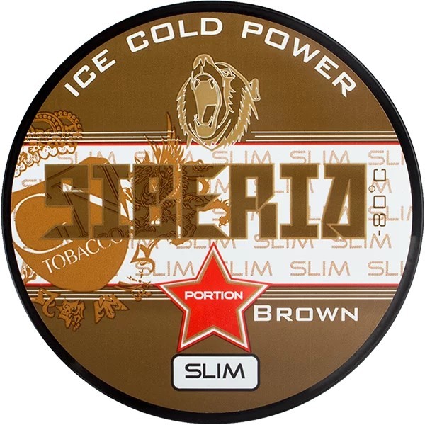 SIBERIA BROWN ICE COLD POWER SLIM