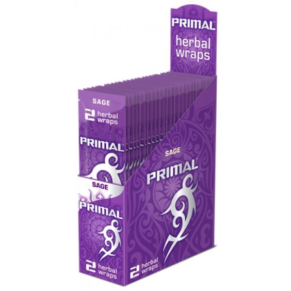 PRIMAL HERBAL WRAPS SAGE (2STK)