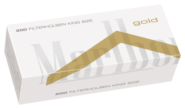 MARLBORO GOLD HÜLSEN 200 STK.