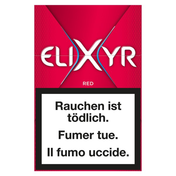 ELIXYR RED INTENSE ZIGARETTEN BOX